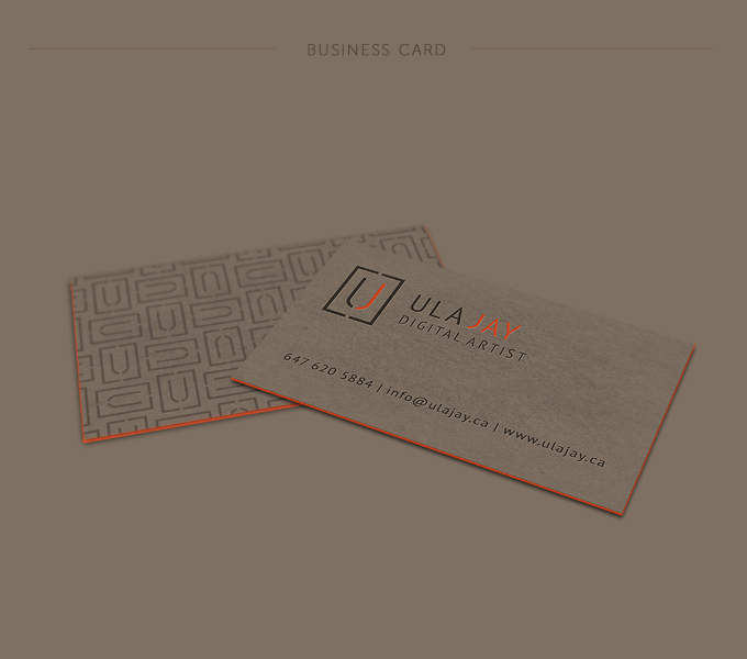 Ula Jay - business card