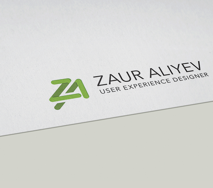 Zaur Aliyev branding - process
